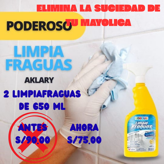 SPRAYS LIMPIA FRAGUAS
